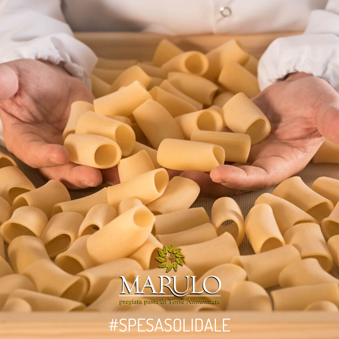 Marulo, Paccheri Pasta, Short Pasta Bronze Die Cut Artisan Manzo Food
