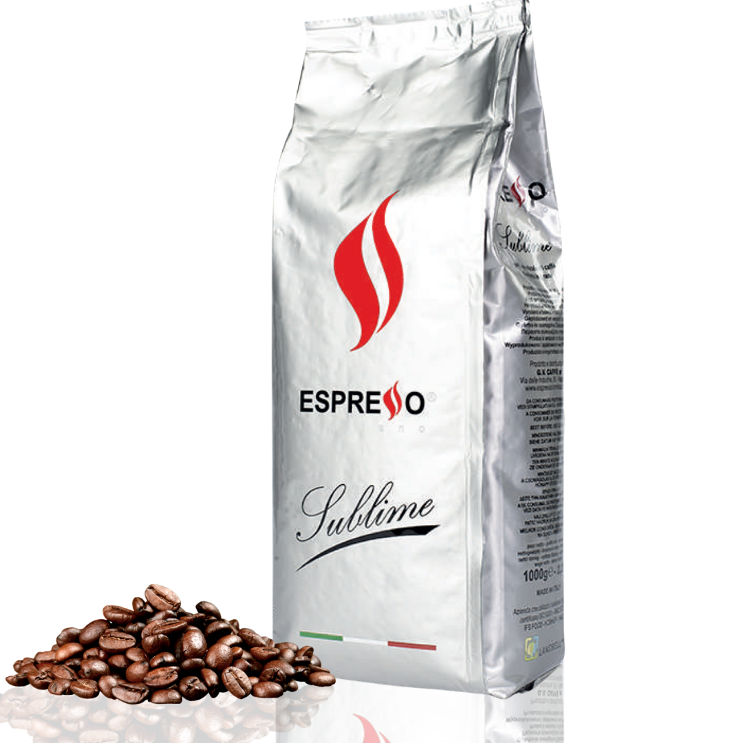 ESPRESSO® Sublime Coffee, Italian Coffee Beans (2.2lb), Whole Roasted