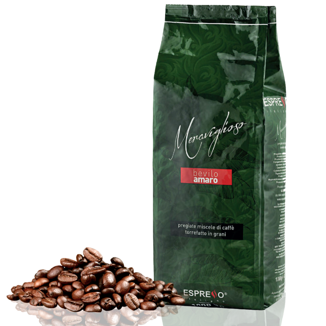 ESPRESSO® Maraviglioso Coffee, Neapolitan Coffee Beans (2.2lb), Whole Roasted Coffee Beans for Espresso