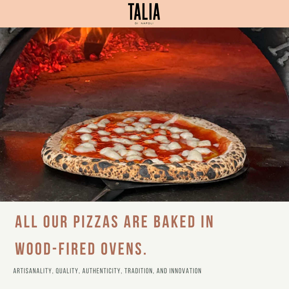 10 Pack, Talia Di Napoli, Frozen Neapolitan Pizza, Margherita
