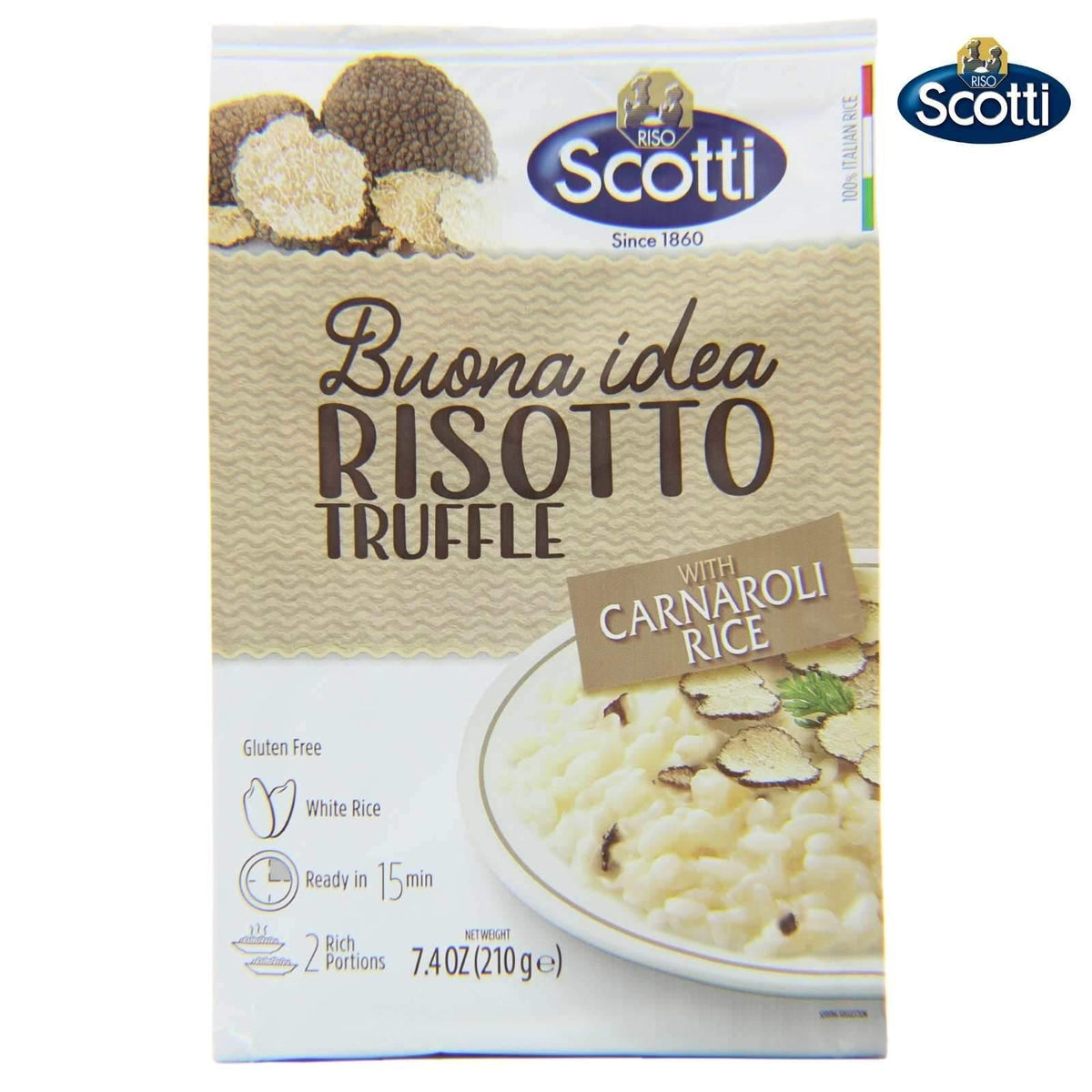 Italian Risotto (Dry Seasonal Mushrooms) - Riso Scotti