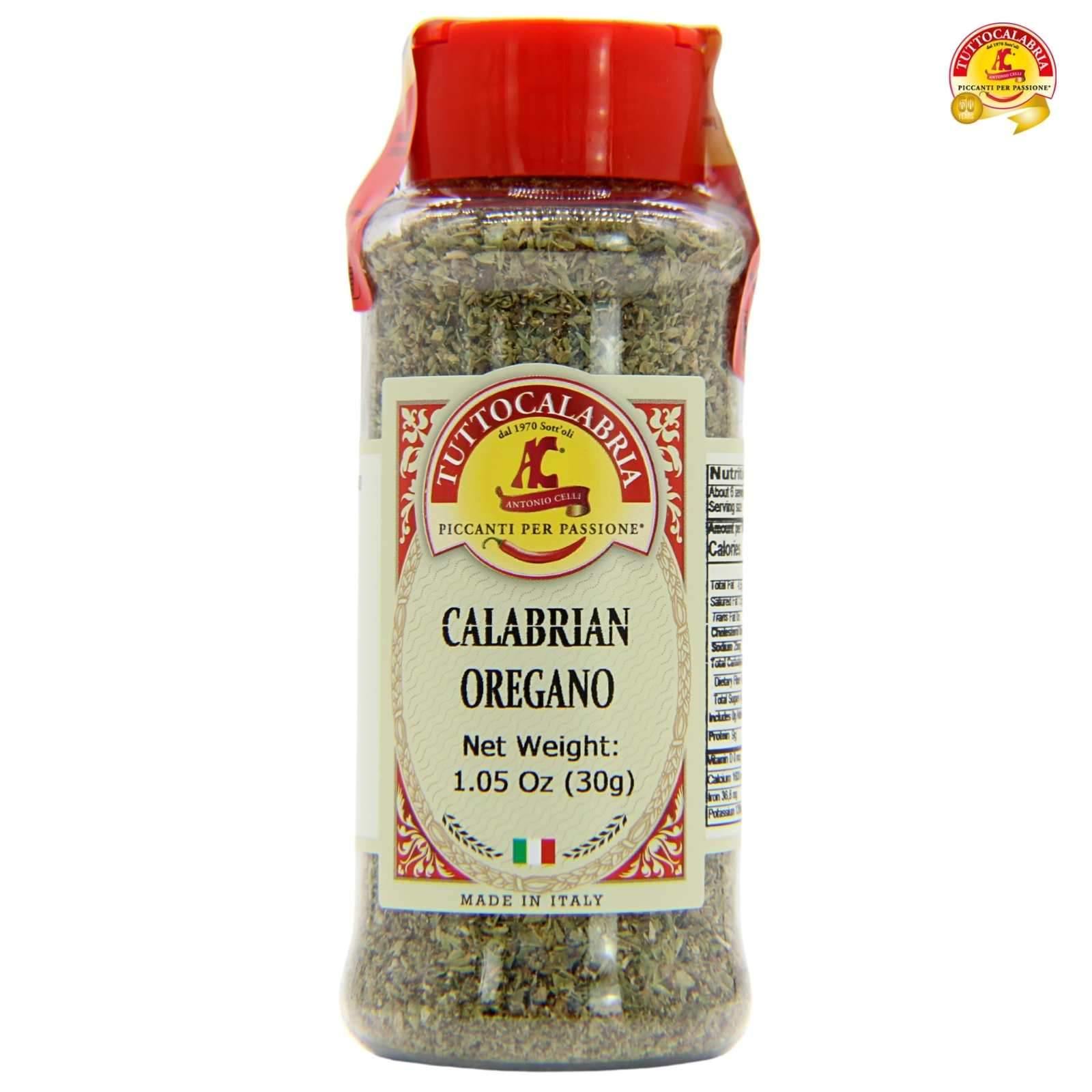 Tutto Calabria Dried Calabrian Oregano Shaker (Small) - Wholesale Italian Food