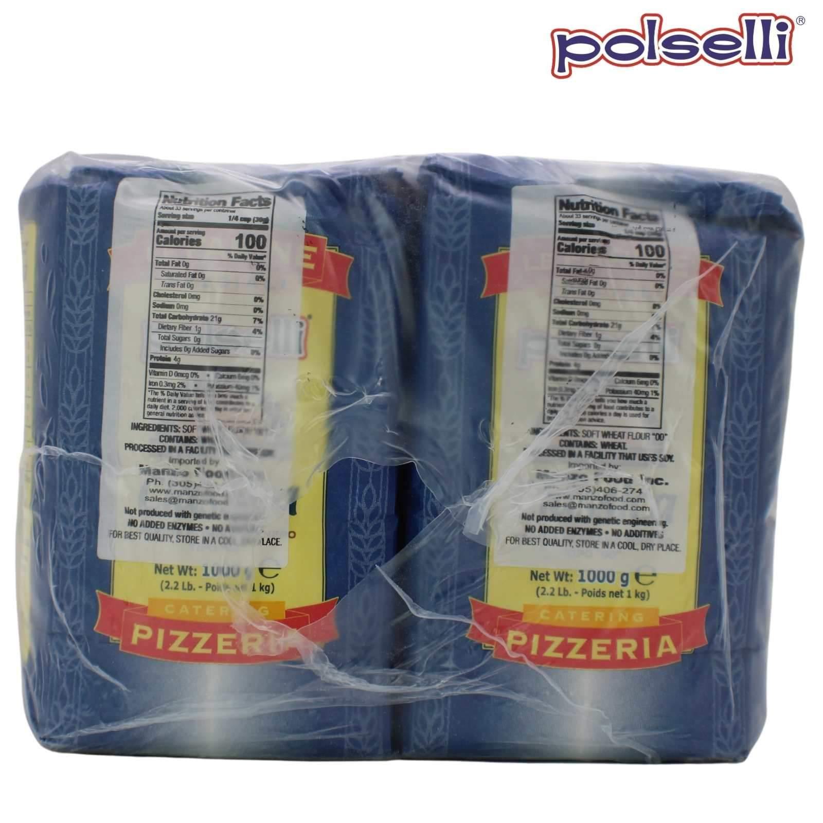 Polselli: Classica Tipo 00 Pizza Flour (Neapolitan) 2.2 lb. Bag - Wholesale Italian Food