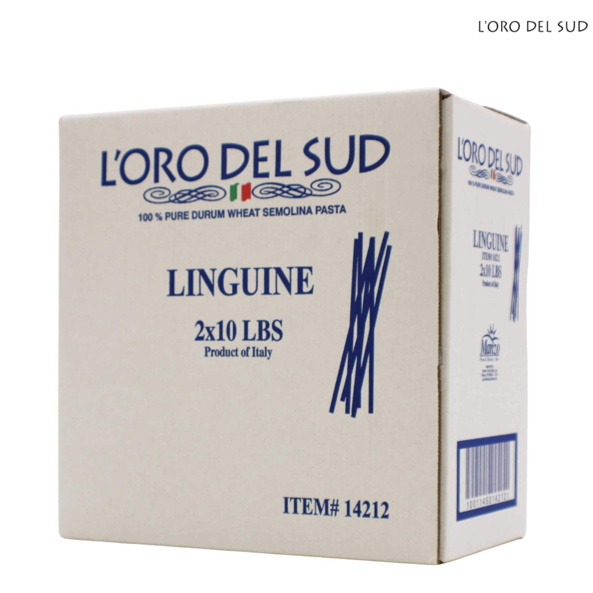 L'Oro Del Sud Linguine Pasta - 10lb Bag