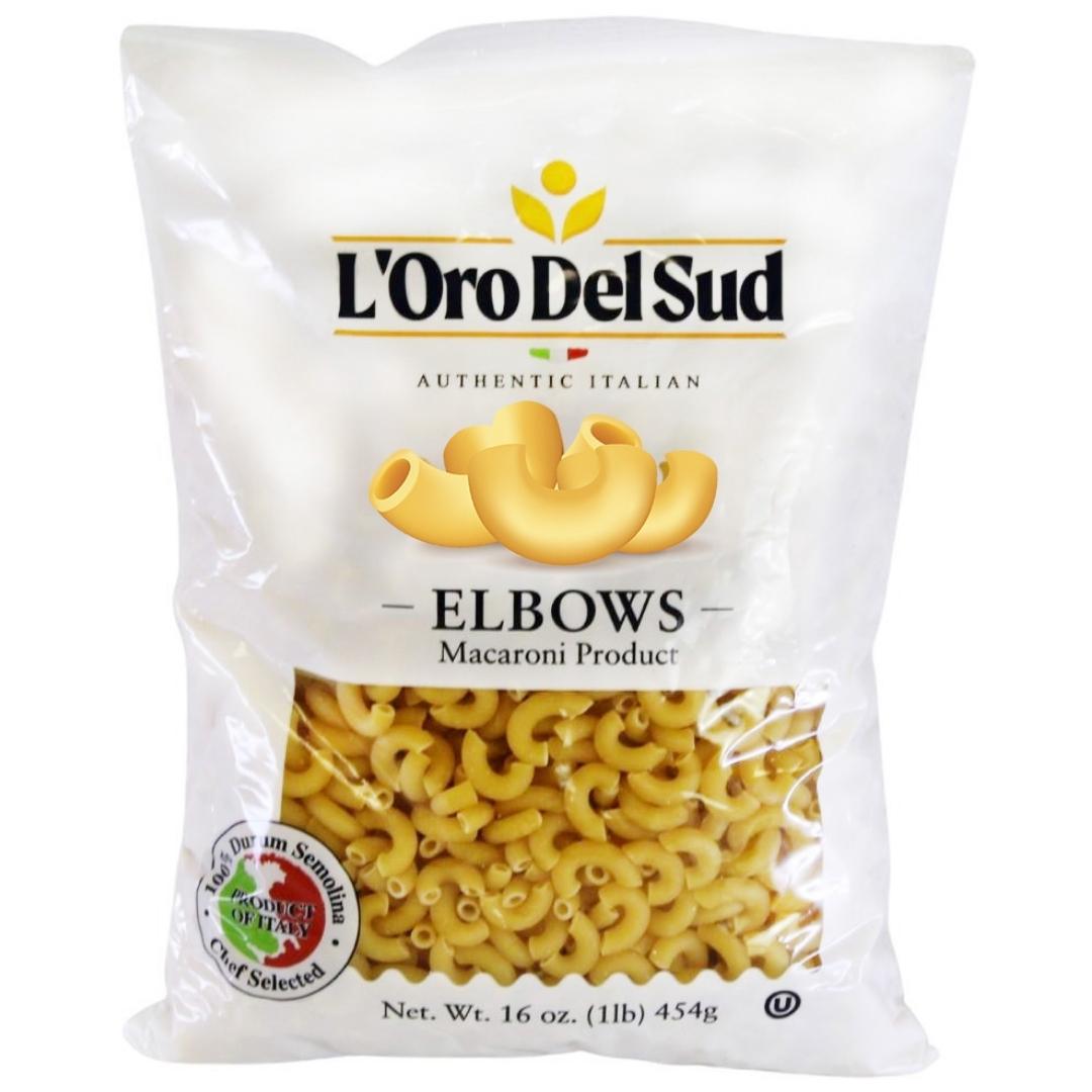 L'Oro Del Sud Elbows Pasta - 10lb Bag