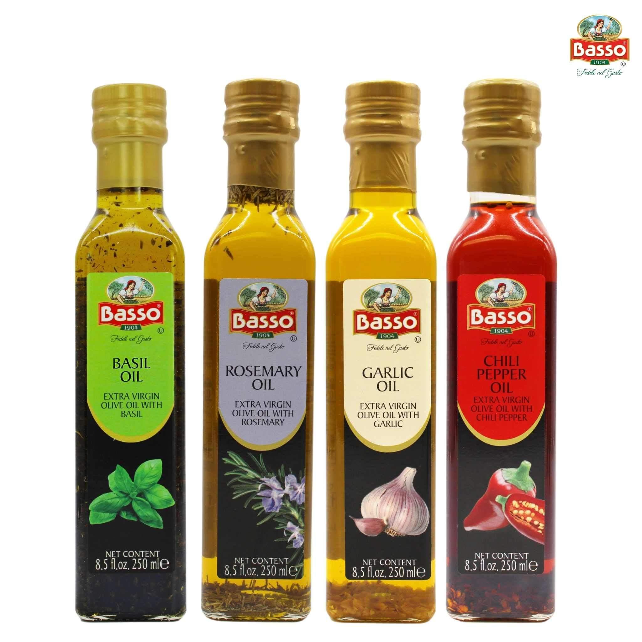 Basso Extra Virgin Olive Oil 4 Pack 8.5 fl oz