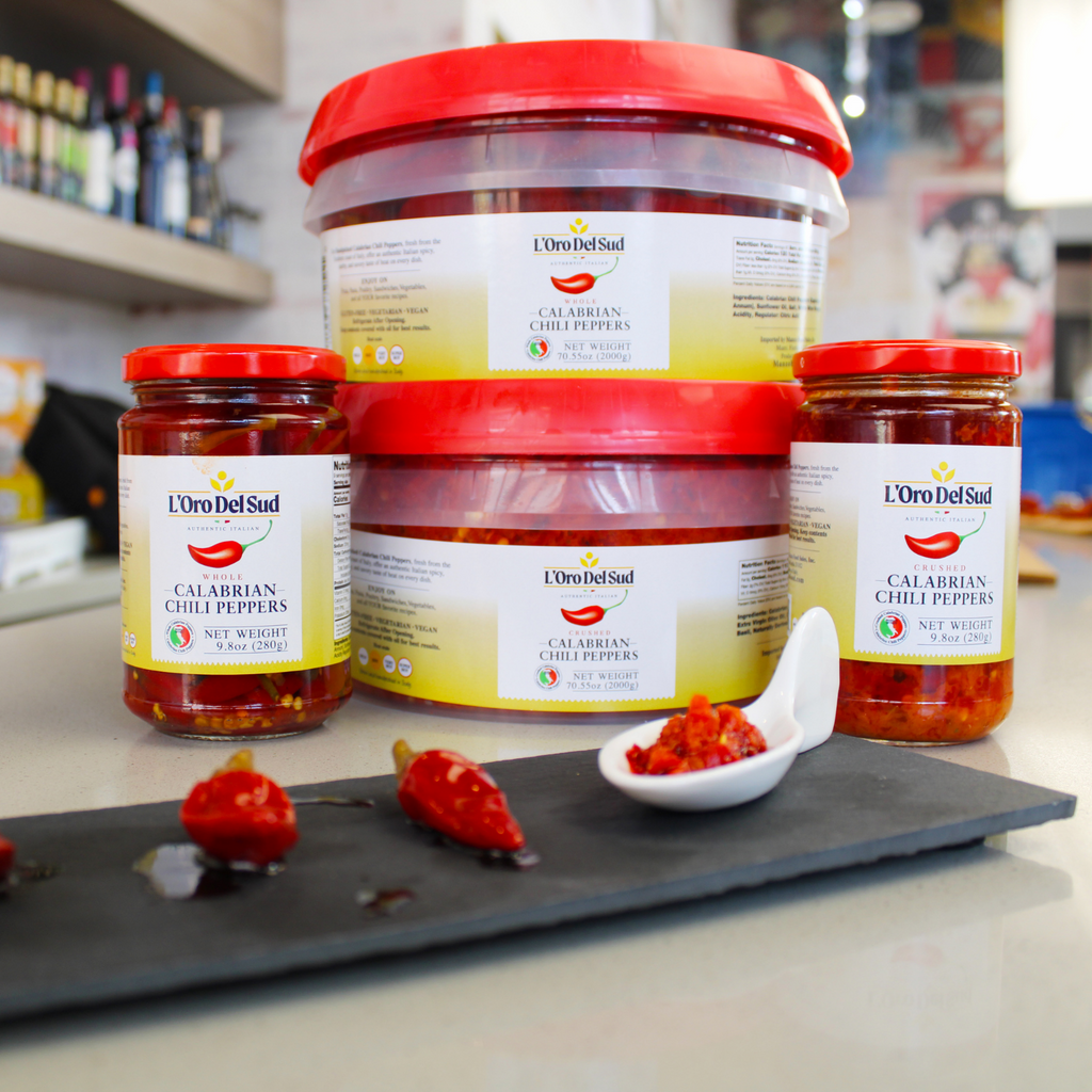L’Oro Del Sud Calabrian Chili Peppers Are Now Available!