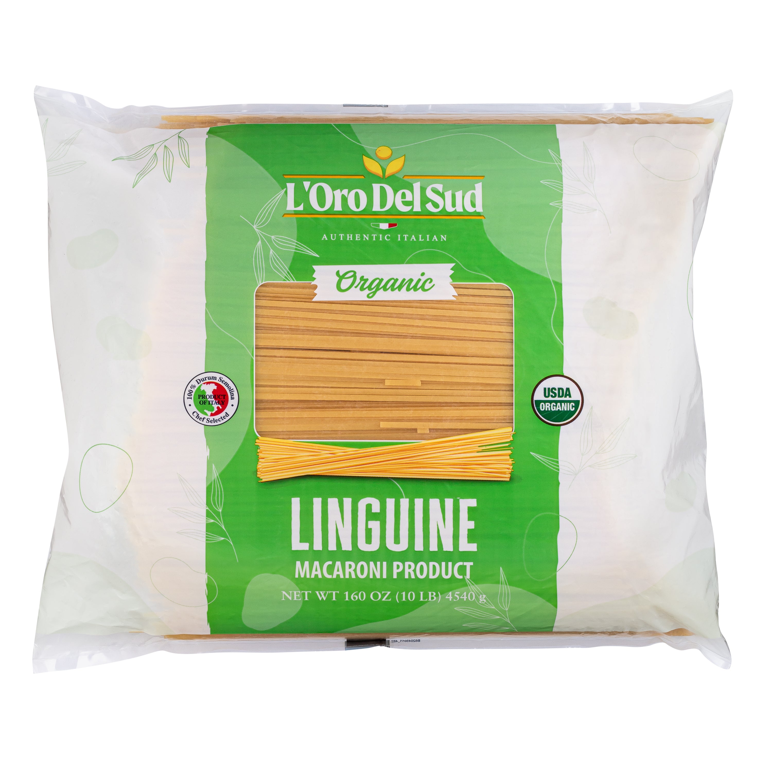 L'Oro Del Sud Linguine Pasta - 10lb Bag