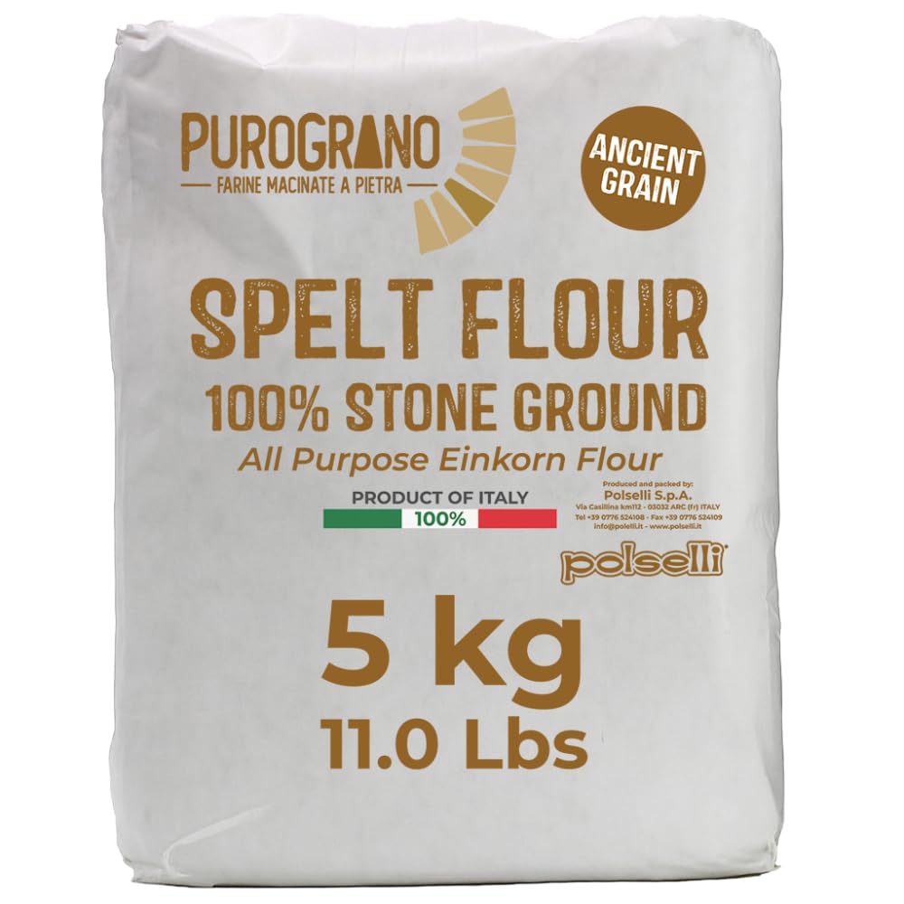 Polselli Spelt (Farro) Flour – 5kg (11 lb)
