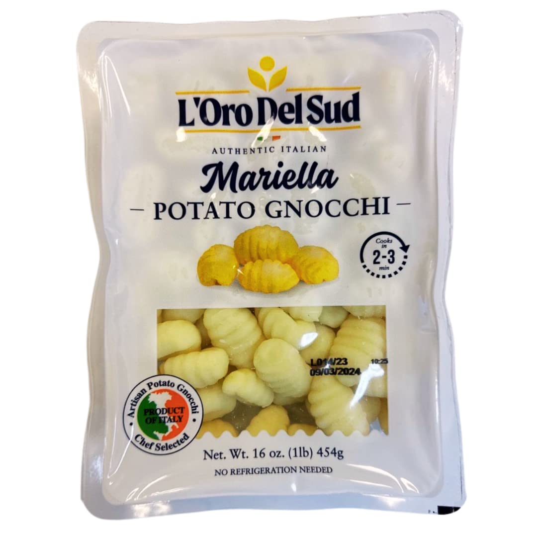 12 Pack of L'Oro Del Sud Potato Gnocchi 12 Pack x 1 lb (12 Pack) – Imported from Italy by Manzo Food Sales