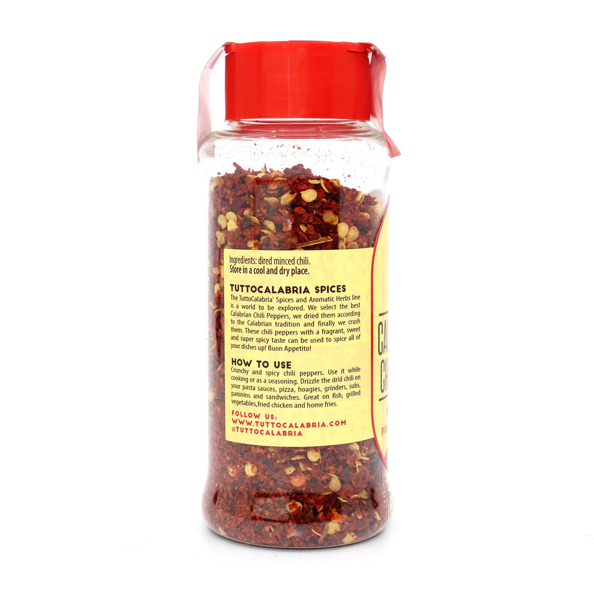 Calabrian Crushed Chili Dry Pepper Flakes