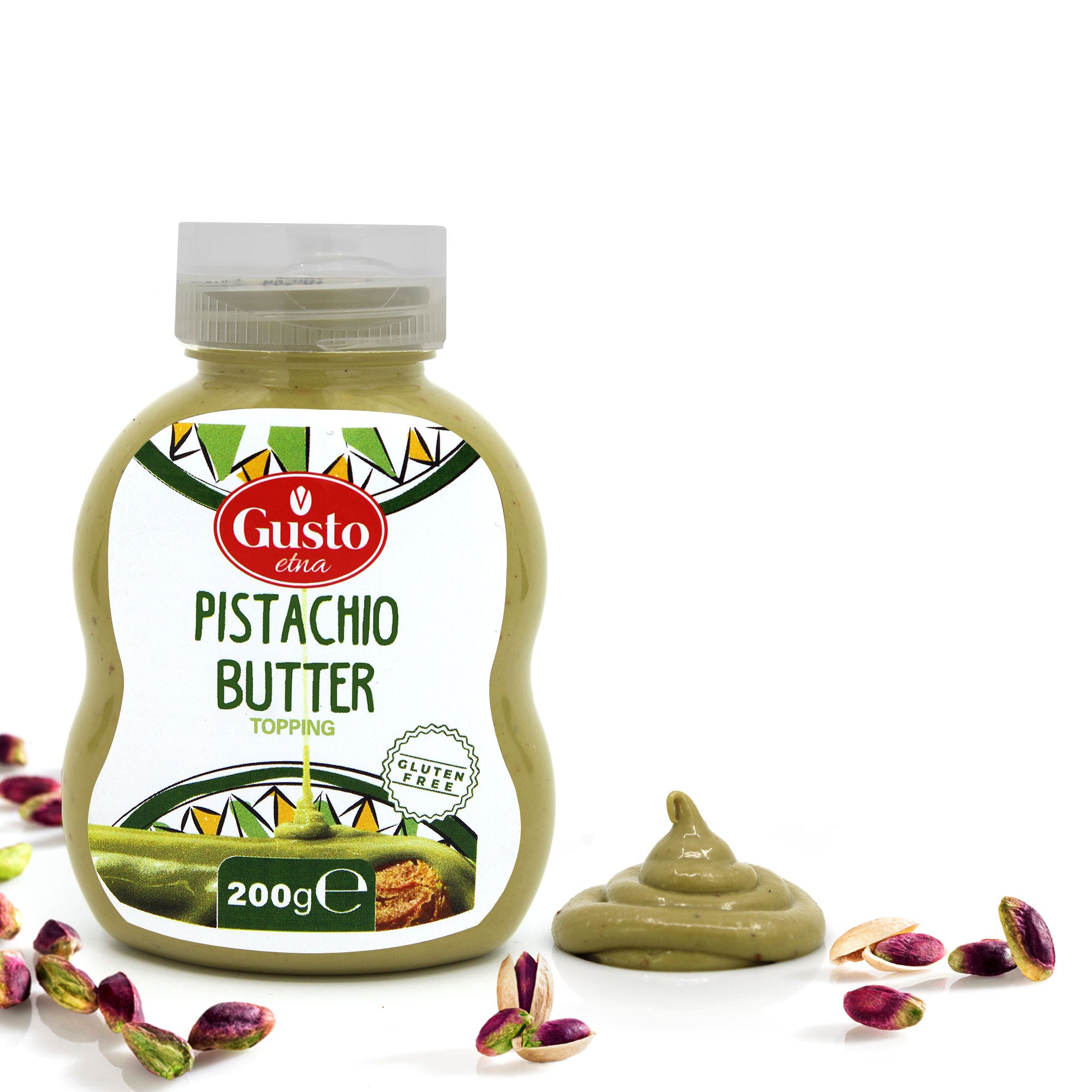 Gusto Etna, Pistachio butter topping 