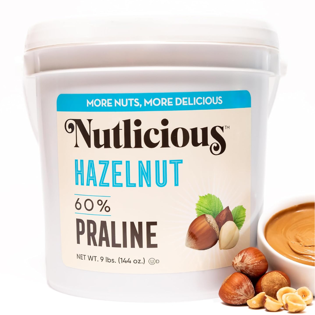 Nutlicious, Hazelnut for Food Service  60% Praline (9lbs.)