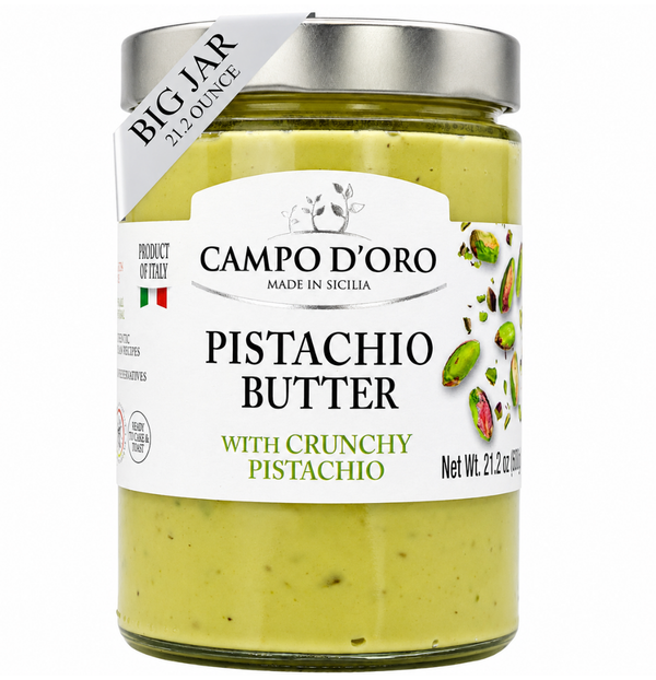 Campo D'Oro, Crunchy Pistachio Butter Cream, 21.2 oz