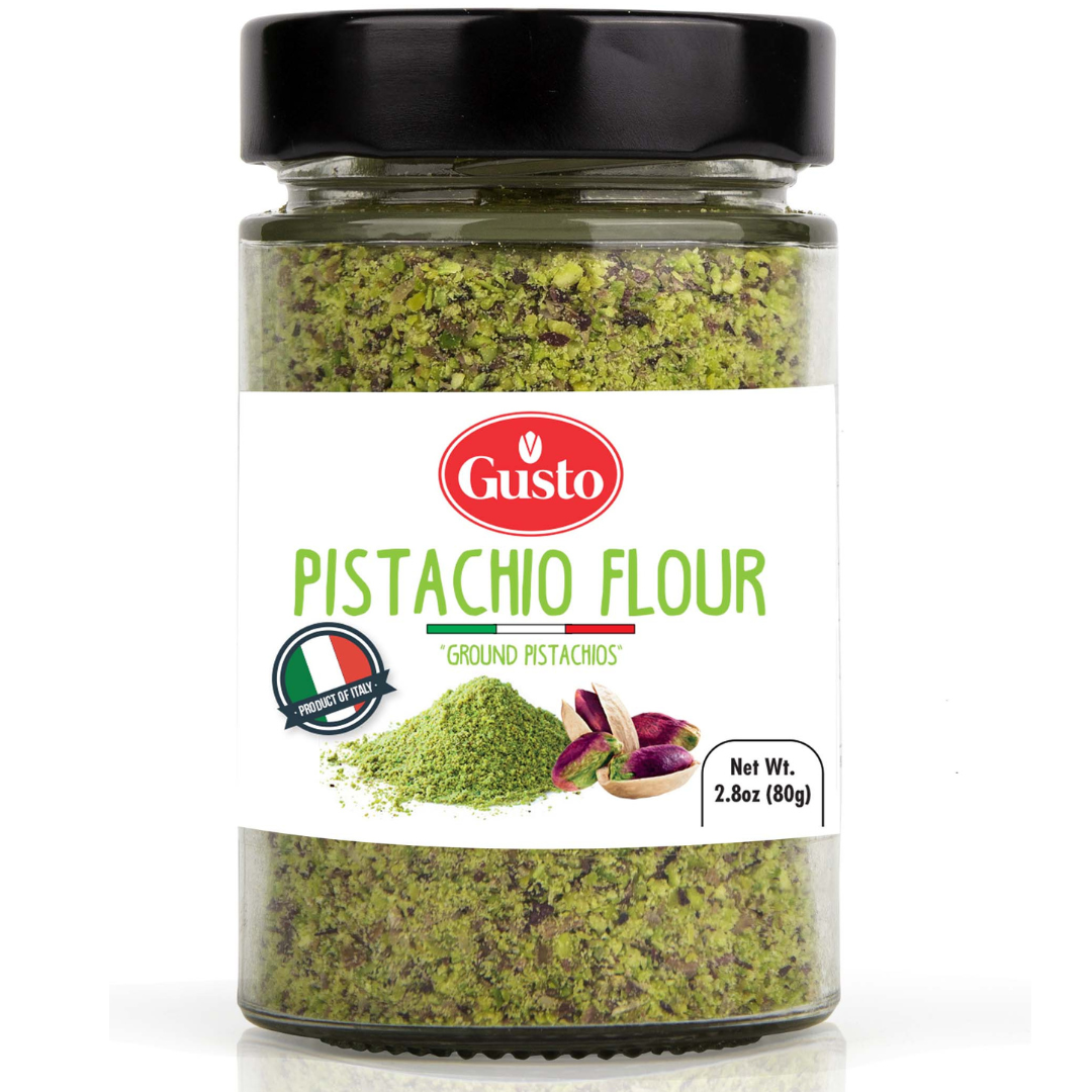 Gusto ETNA, Pistachio Flour, 80 g, Fine Pistachio Flour, Ground Pistachios