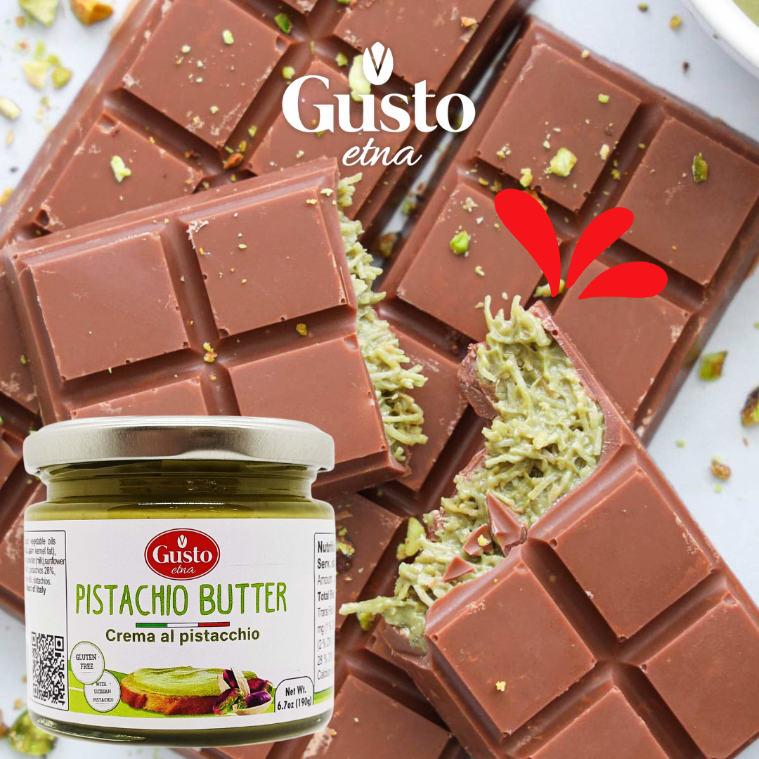 gusto Ena pistachio butter for make Dubai Chocolate bar 