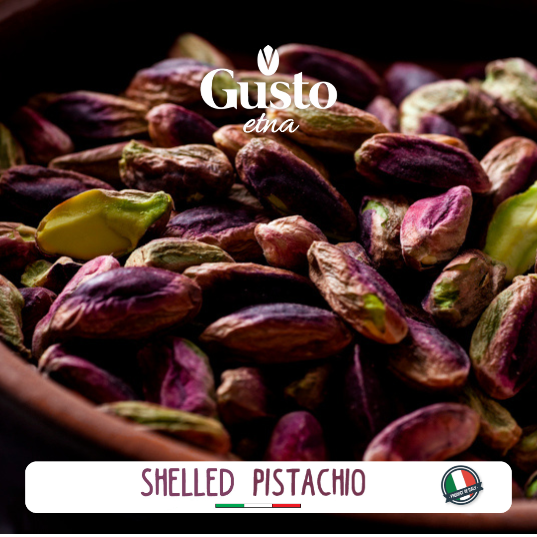 Gusto ETNA, Sicilian Roasted Pistachios No shell, 8.8 oz (250 gr)