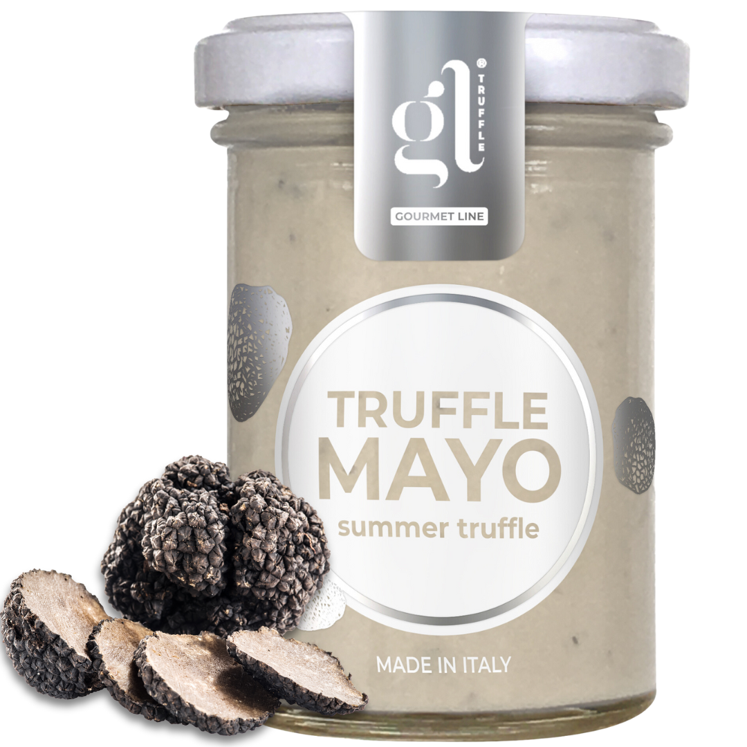 GL Truffle Gourmet Line, Gourmet Mayonnaise with Black Summer Truffles 100g (3.52 oz)