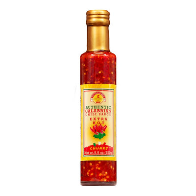 TuttoCalabria Calabrian Chili Hot Sauce “Hot & Tangy” – 8.8 oz (250 ml)
