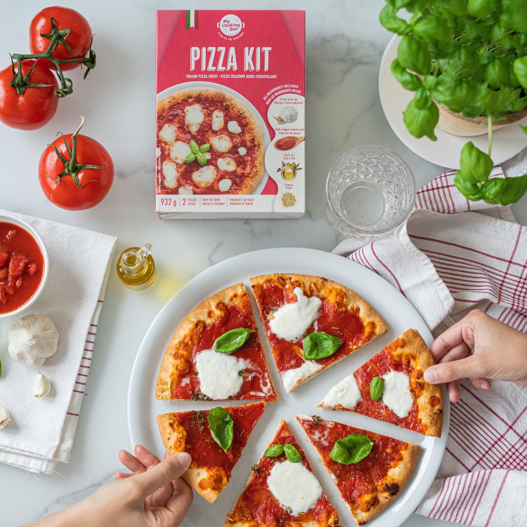 My Cooking Box Pizza Kit - Authentic Italian Pizza Experience Imported ...