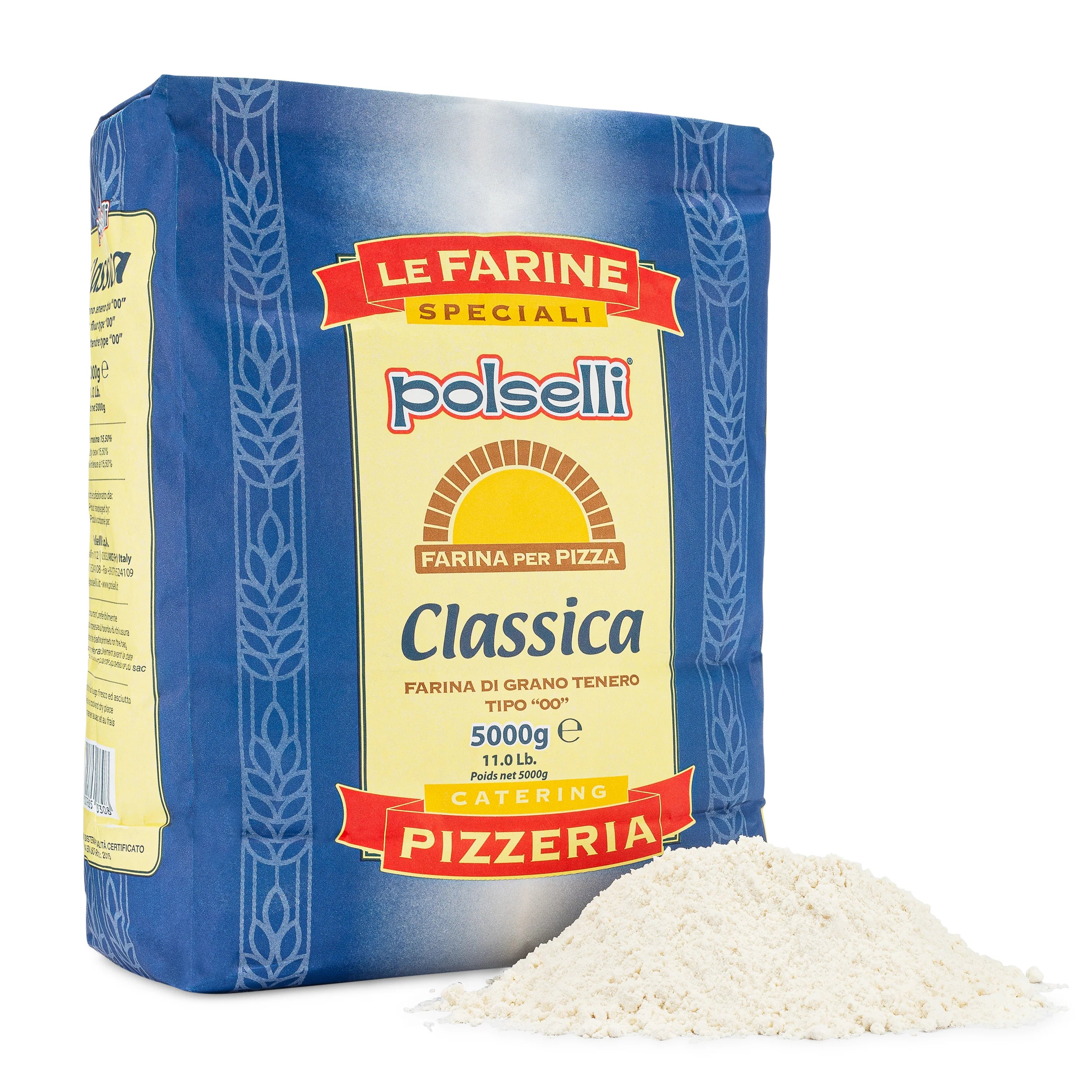 "Preparing pizza dough with Classica Tipo '00' Double Zero Extra Fine Flour for authentic Italian recipes."