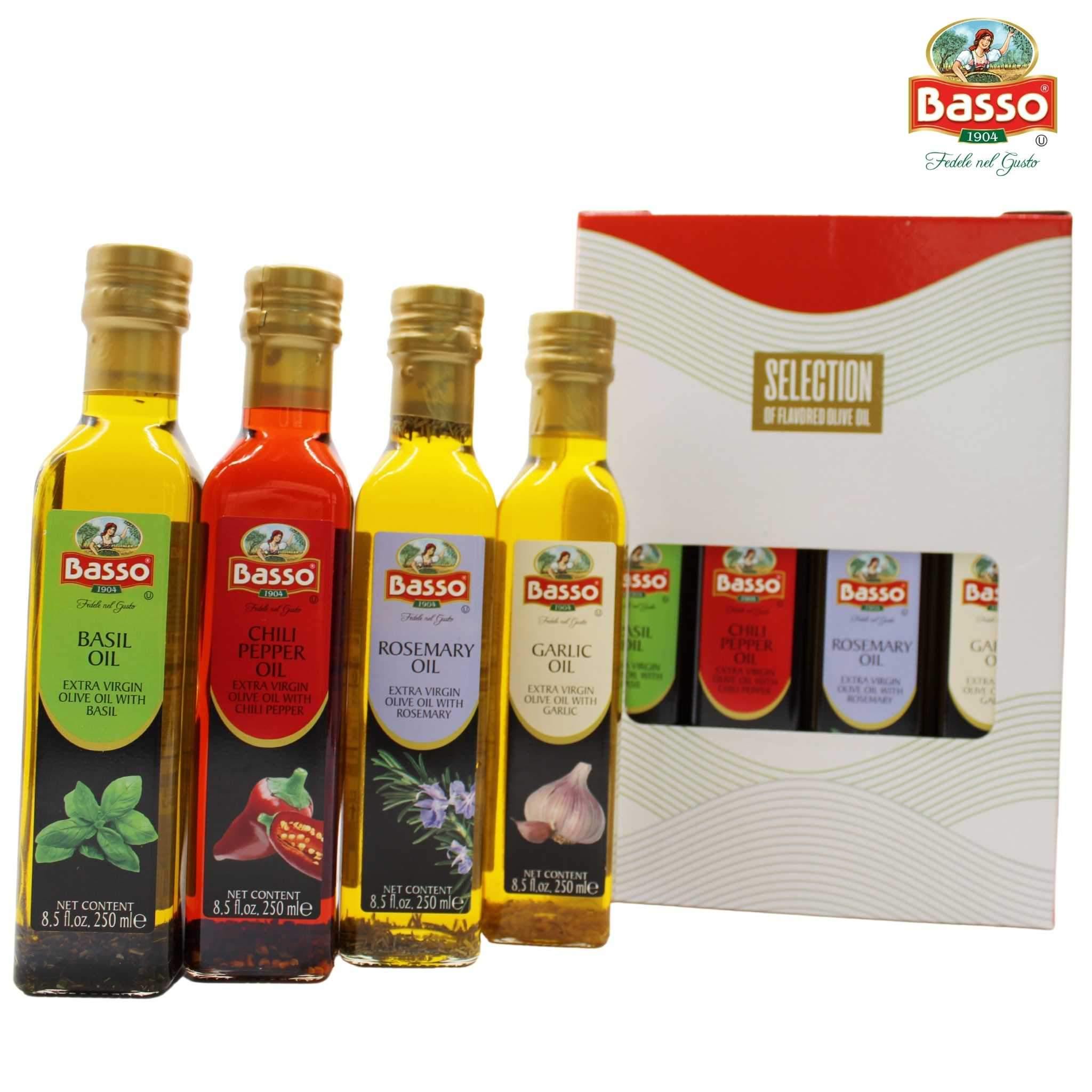 Basso Extra Virgin Olive Oil 4 Pack 8.5 fl oz Nutritional Value