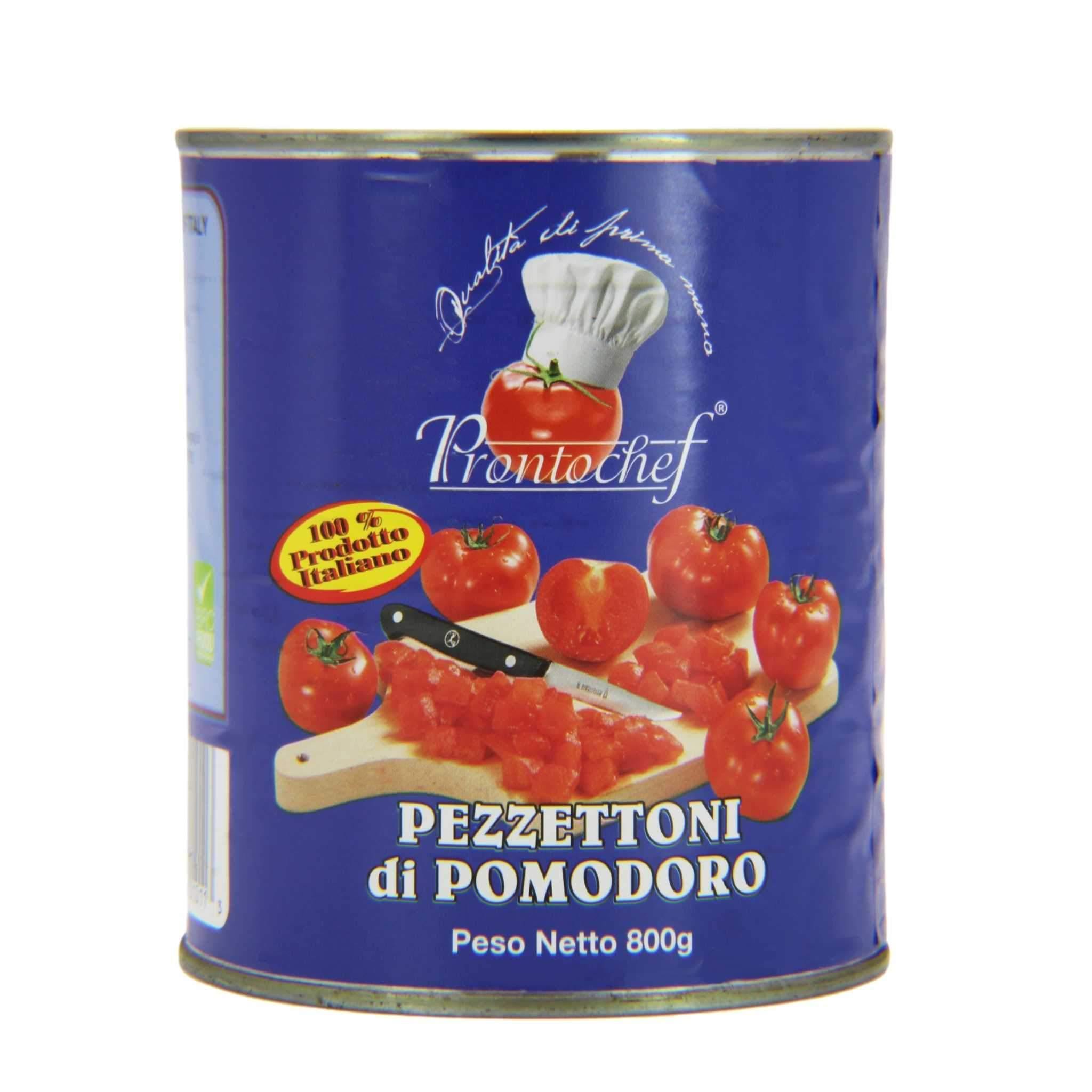 ProntoChef Diced Tomatoes 28 oz. can. - Wholesale Italian Food