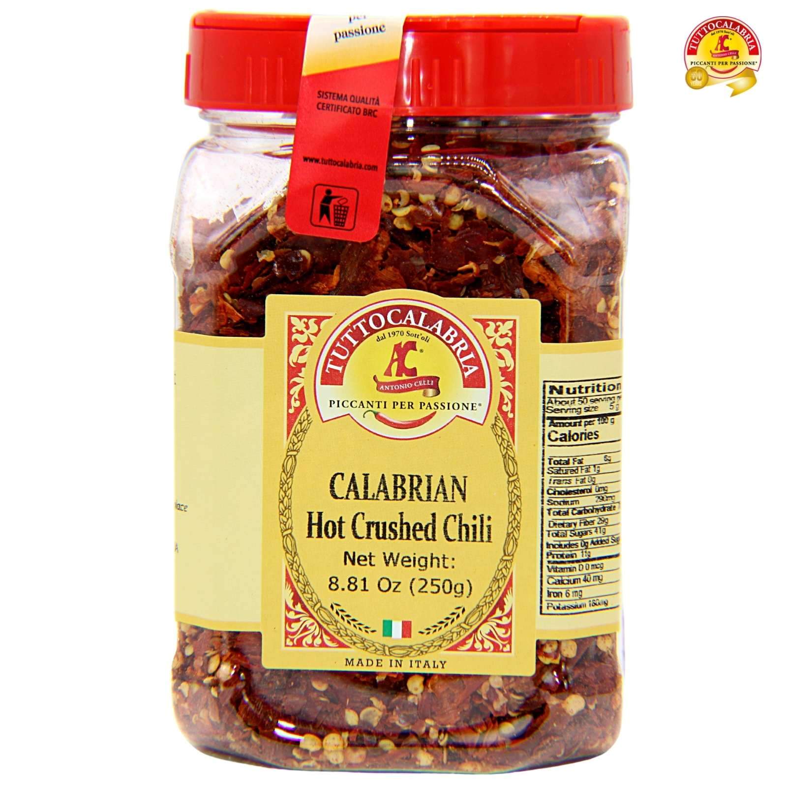 Tutto Calabria Dried Calabrian Chili Flakes (8.81 oz.)