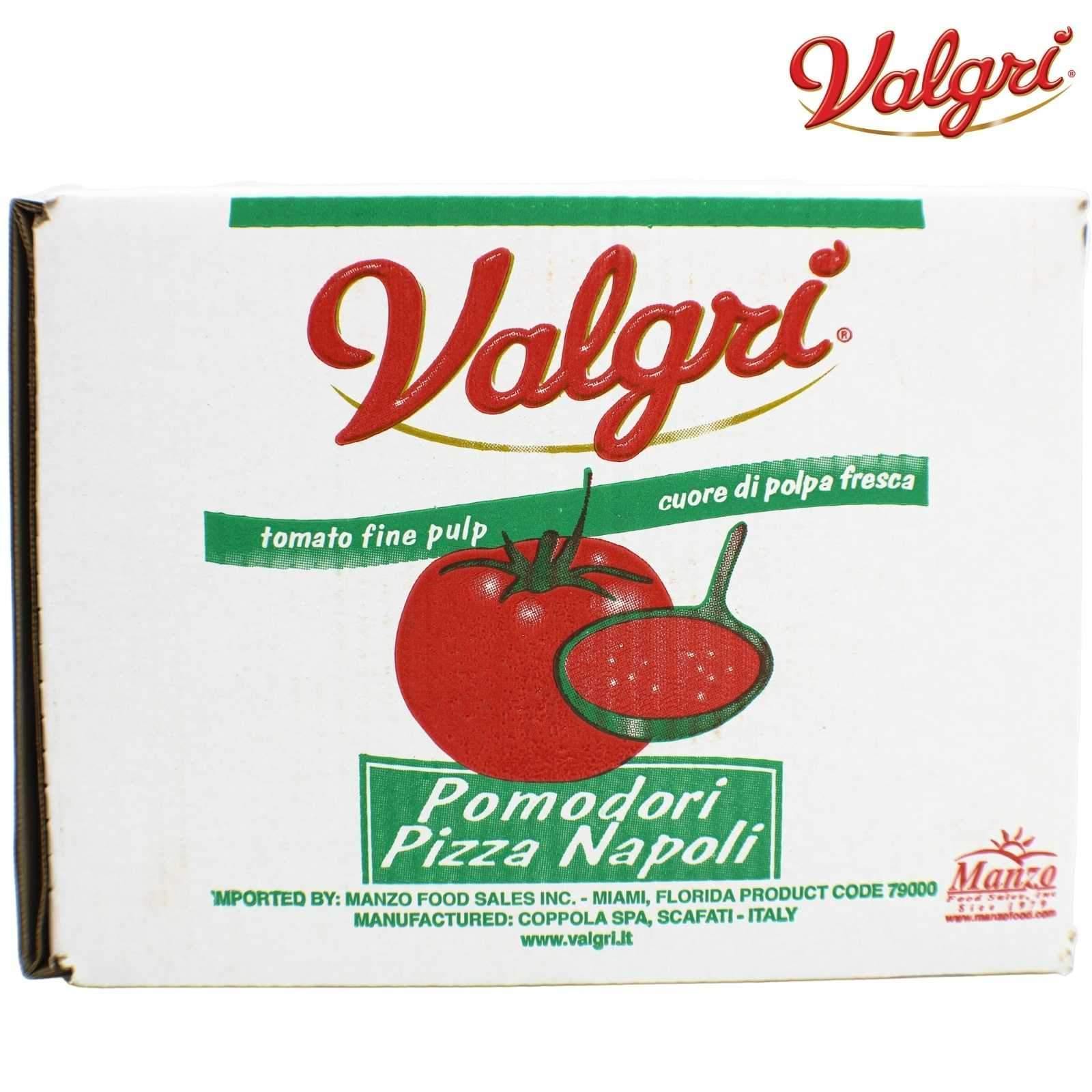 Valgri Italian Tomato "Passata" Sauce (Fine Pulp) - Wholesale Italian Food