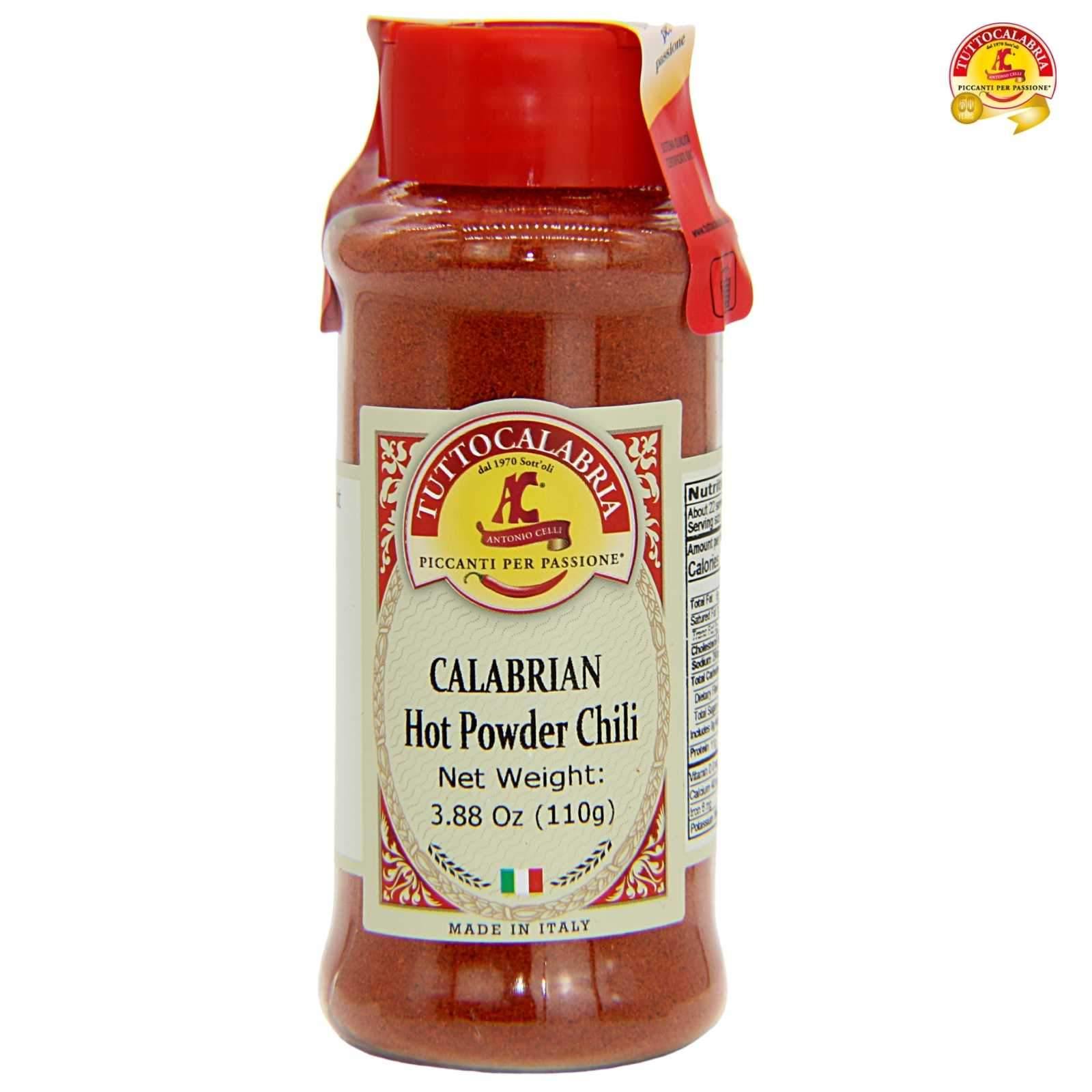 Tutto Calabria HOT Calabrian Chili Powder Shaker (Small) - Wholesale Italian Food