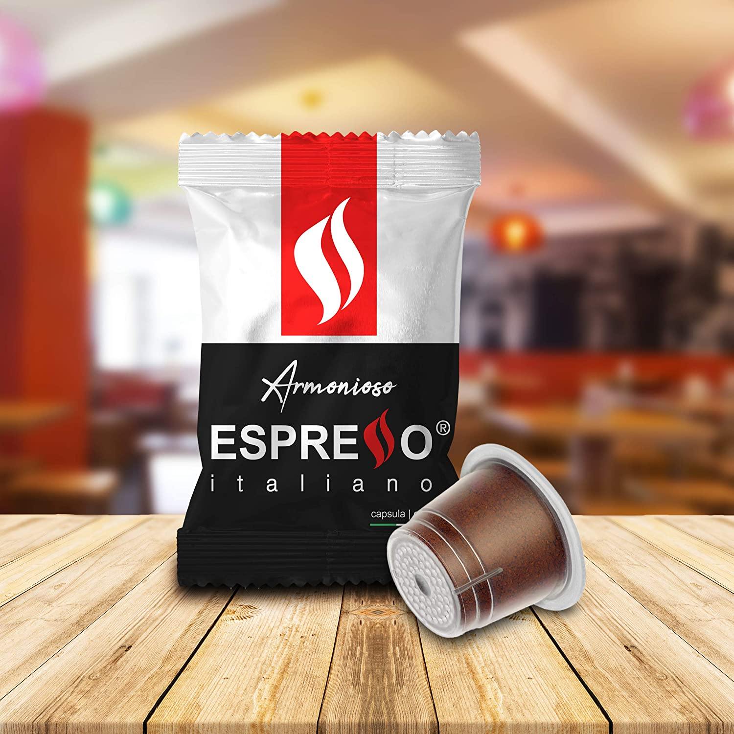 Espresso Italiano (ARMONIOSO) - Nespresso Compatible Capsules - Wholesale Italian Food