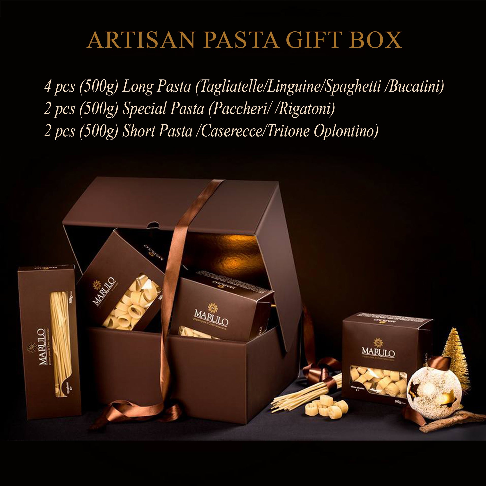 Marulo Artisan Pasta Gift Set Bronze Cut